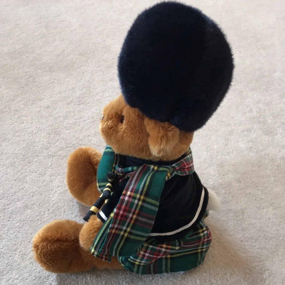 Harrods Knightsbridge Scottish Piper Bear
